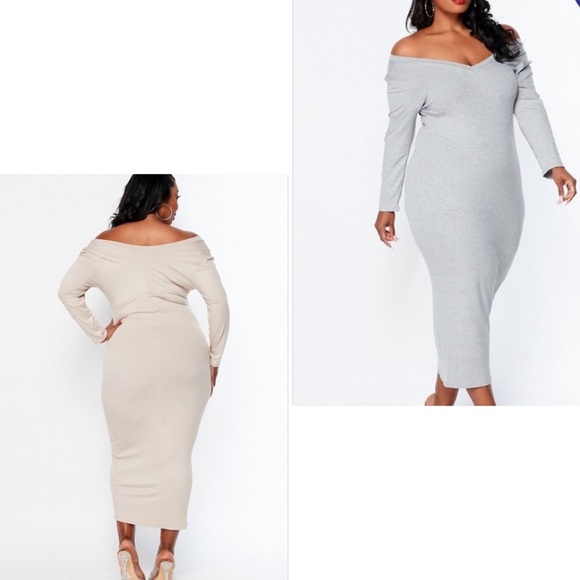 ❤️ Off The Shoulder Dress ❤️ 1 Left - Picture 3 of 4